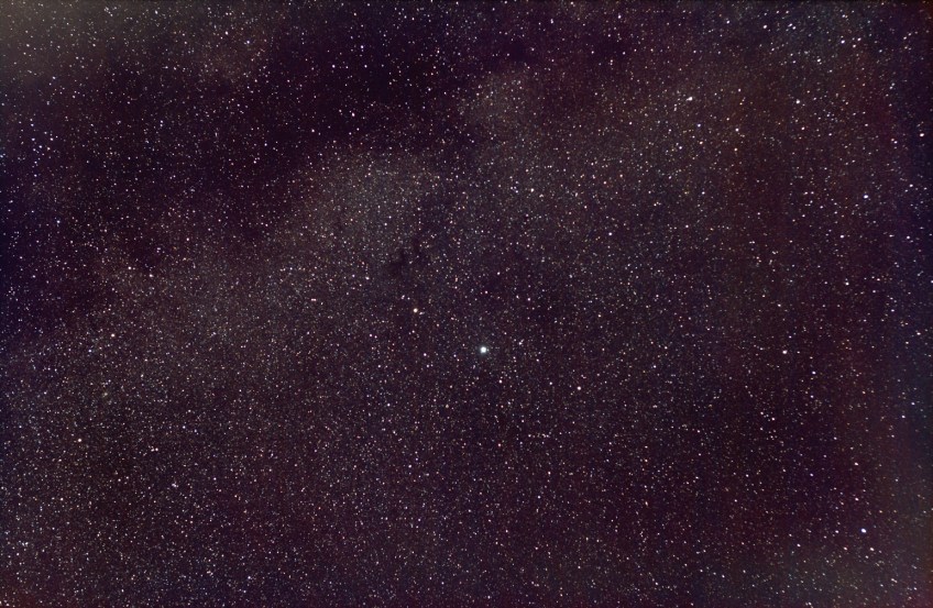 Dark Nebula Barnard 142 and 143 near bright star Altair in Aquila - Benoit Guertin