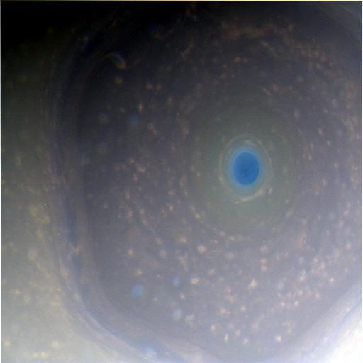 Saturn with normal RGB assignment (close to real colours)