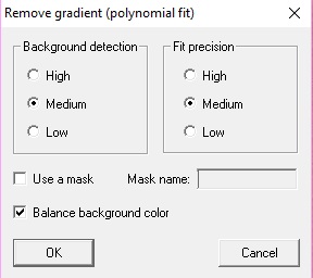 remove gradient