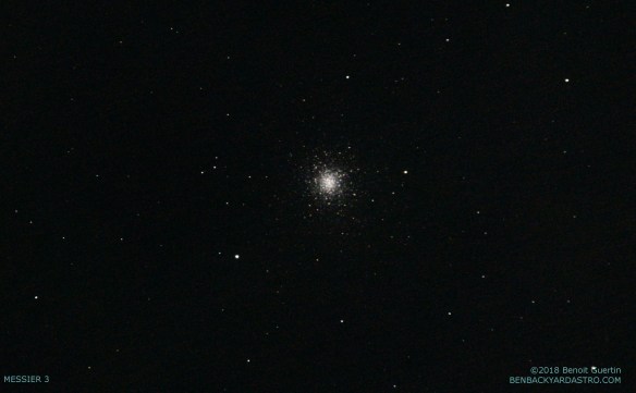 Globular Cluster - Messier 3 (Benoit Guertin)