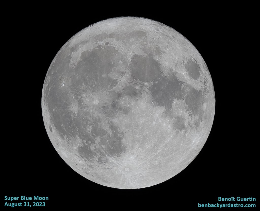 Super Blue Moon - 31 August 2023
Benoit Guertin