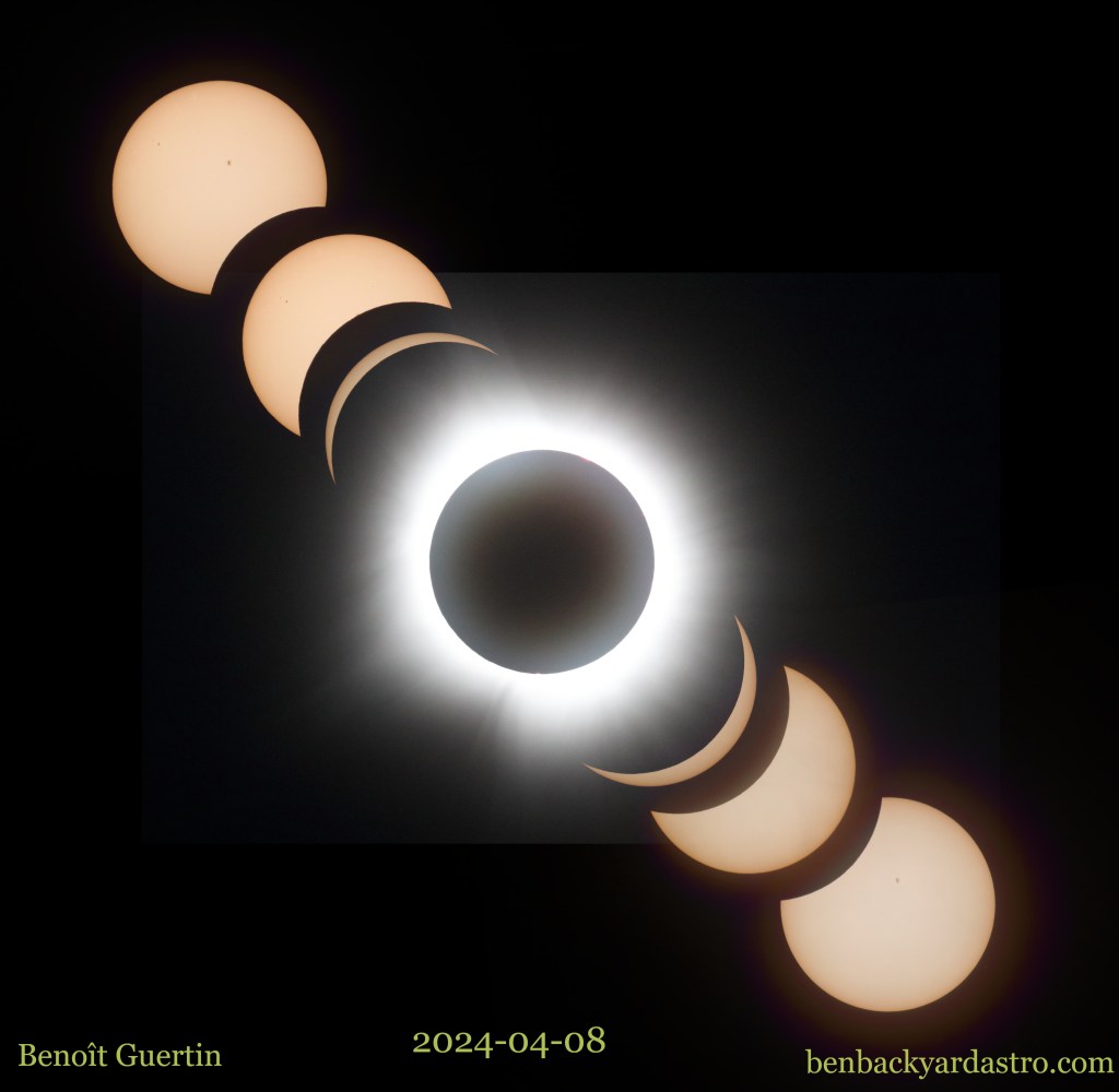 April 8, 2024 total solar eclipse
Montreal, Canada
Benoit Guertin